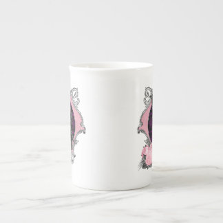 Goth Raven Rozen Frame Porselein Kop