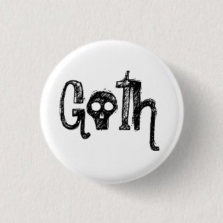 Goth Ronde Button 3,2 Cm