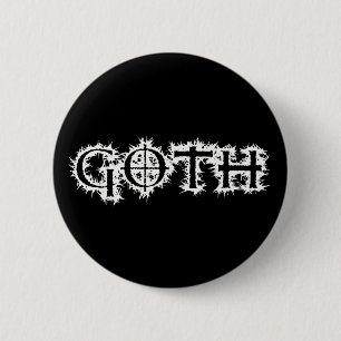 Goth Ronde Button 5,7 Cm