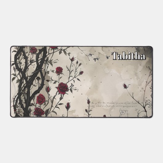 Goth Rose et Script. Nom modifiable (Recto)
