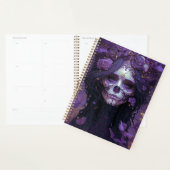 Goth Skull Woman Dark Imaginaire Art (Devant avec enveloppe)