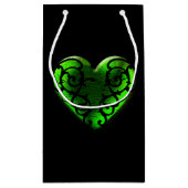 Goth St. Patrick's Day Sac Coeur Vert (Dos)