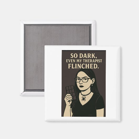 Goth Therapist Magnet (Recto/Verso)