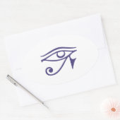 Goth trots ovale sticker (Envelop)