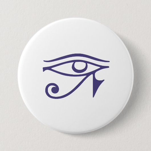 Goth trots ronde button 7,6 cm (Voorkant)
