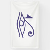 Goth trots spandoek (Verticaal)