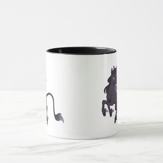Goth Unicorn Mug (Centre)