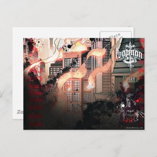 Gotham Burning Briefkaart (Voorkant / Achterkant)
