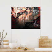 Gotham Burning Poster (Keuken)