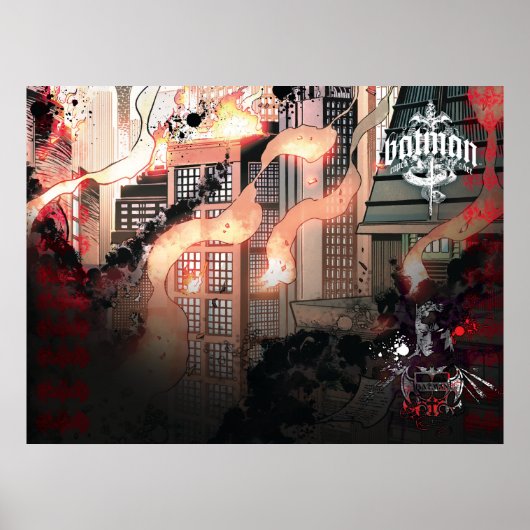 Gotham Burning Poster (Voorkant)