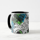Gotham City Pattern Mok (Voorkant links)