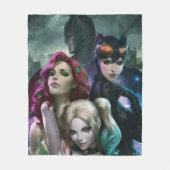 Gotham City Sirens #1000 Comic Cover Variant Fleece Deken (Voorkant)