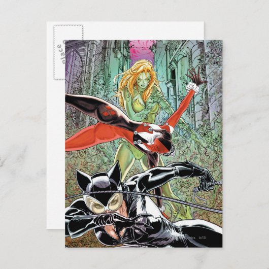 Gotham City Sirens Cv11 Briefkaart (Voorkant / Achterkant)