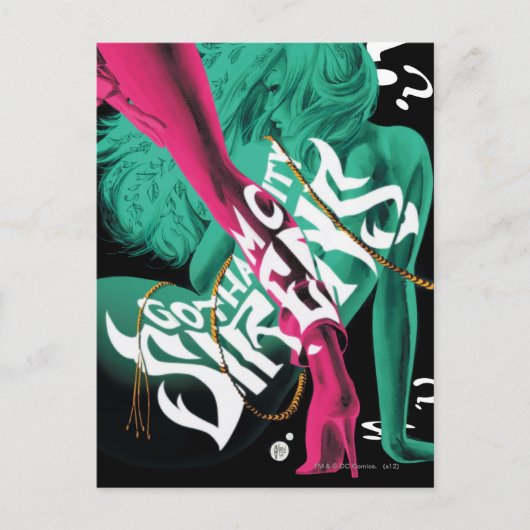 Gotham City Sirens Cv3 r2 Briefkaart (Voorkant)