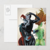 Gotham City Sirens Cv4 Briefkaart (Voorkant / Achterkant)