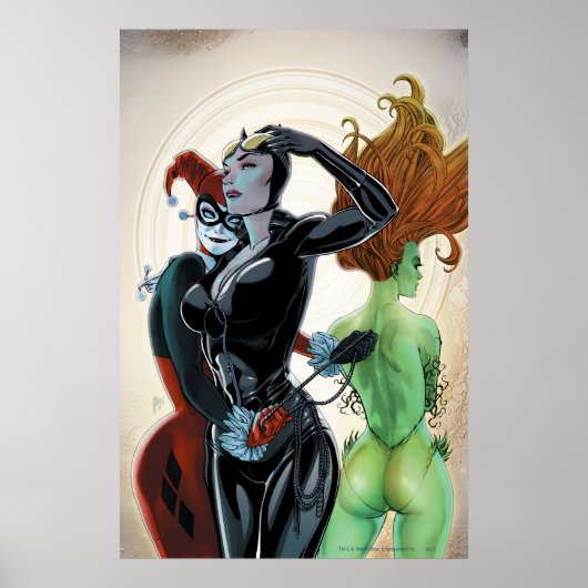 Gotham City Sirens Cv4 Poster (Voorkant)