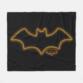 Gotham Knights Batgirl Logo Fleece Deken
