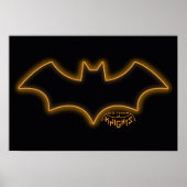 Gotham Knights Batgirl Logo Poster (Voorkant)