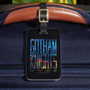 Gotham Knights City Lettering Bagagelabel
