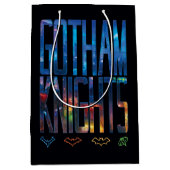 Gotham Knights City Lettering Medium Cadeauzakje (Voorkant)