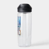 Gotham Knights City Lettering Waterfles (Achterkant)