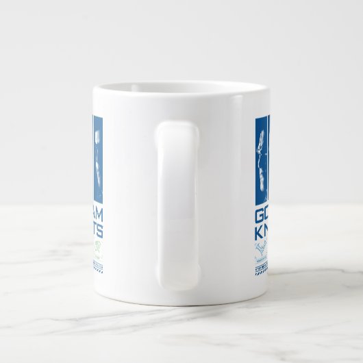 Gotham Knights Gezichtspanelen Extra Grote Beker (Achterkant)