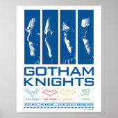 Gotham Knights Gezichtspanelen Poster (Voorkant)