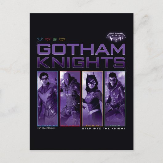 Gotham Knights Hero Panels Briefkaart (Voorkant)