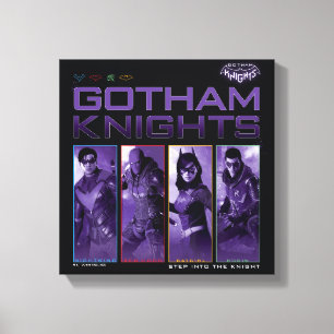 Gotham Knights Hero Panels Canvas Afdruk