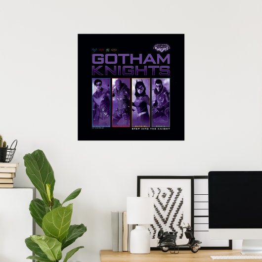 Gotham Knights Hero Panels Poster (Thuiskantoor)