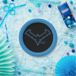 Gotham Knights Nachtelijke Logo Papieren Bordje