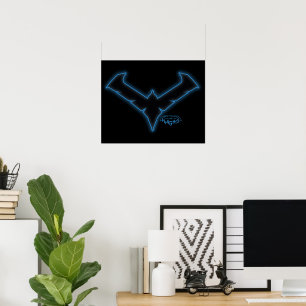 Gotham Knights Nachtelijke Logo Poster