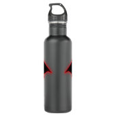 Gotham Knights Red Hood Logo Waterfles (Achterkant)