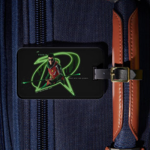Gotham Knights Robin in Logo Bagagelabel