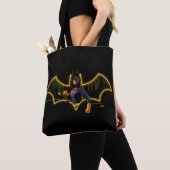 Gotham Ridders Batgirl in Logo Draagtas (Dichtbij)