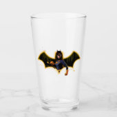 Gotham Ridders Batgirl in Logo Glas (Voorkant)