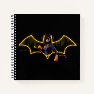 Gotham Ridders Batgirl in Logo Notitieboek