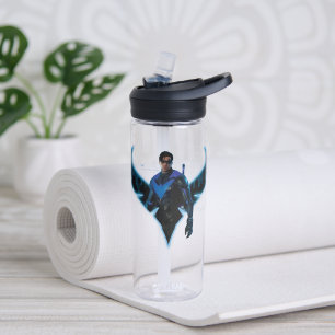 Gotham Ridders Nightwing in Logo Waterfles
