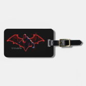 Gotham Ridders Red Hood in Logo Bagagelabel (Voorkant horizontaal)