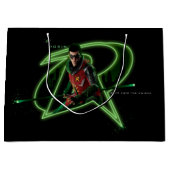 Gotham Ridders Robin in Logo Groot Cadeauzakje (Voorkant)
