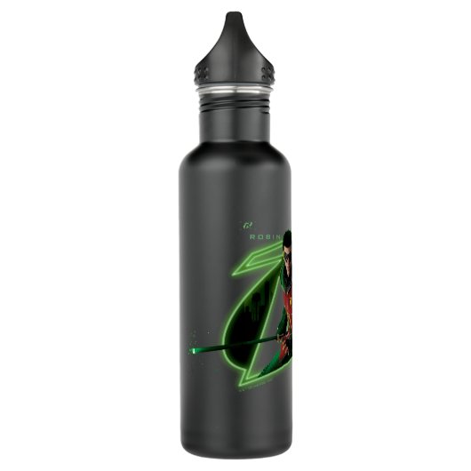 Gotham Ridders Robin in Logo Waterfles (Links)