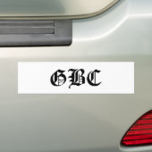 GothBoiClique Bumpersticker (Op auto)