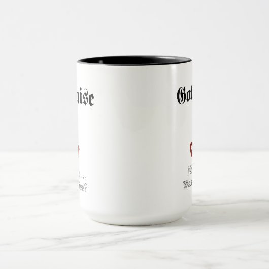 GothCruise Nice Bateaux Café Mug (Centre)