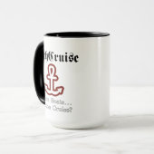 GothCruise Nice Boats Coffee Mok (Voorkant links)