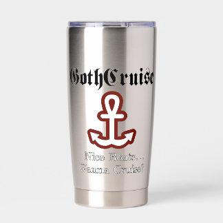 GothCruise Nice Boats Coffee Mok Geïsoleerde Drinkbeker