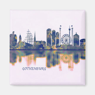 Gothenburg Skyline Magneet