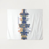 Gothenburg Skyline Wandkleed (Voorkant (horizontaal))