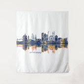 Gothenburg Skyline Wandkleed (Voorkant)