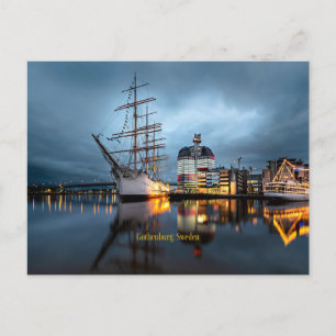 Gothenburg, Zweden Haven Briefkaart