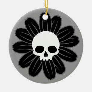 GothFlower Keramisch Ornament